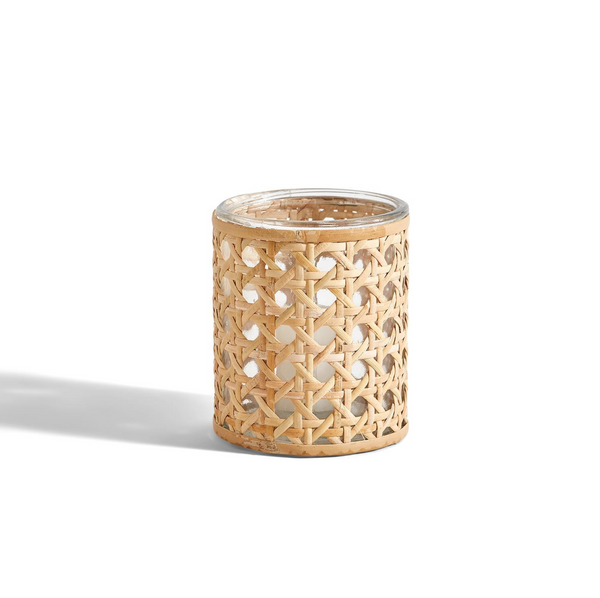 CANE CANDLE HOLDER