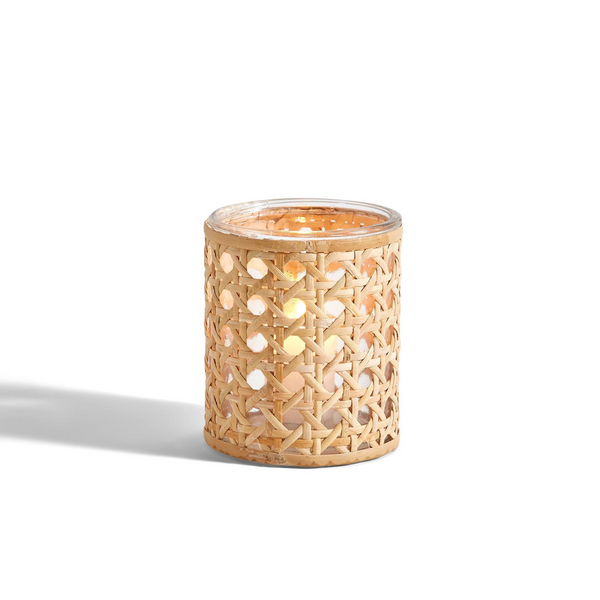CANE CANDLE HOLDER