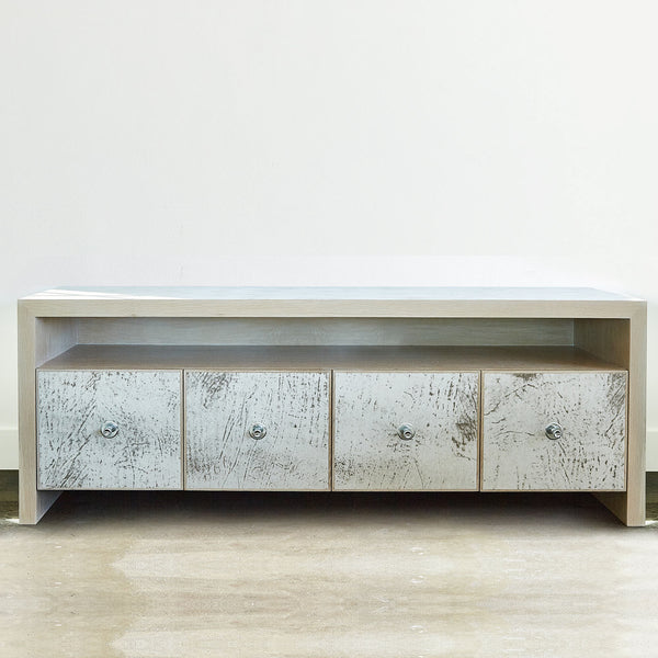 LEATHER CREDENZA