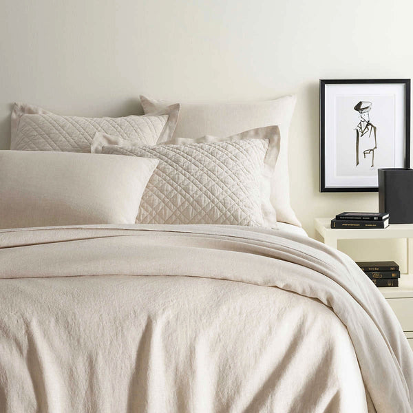 Lush Linen Sky Duvet Cover