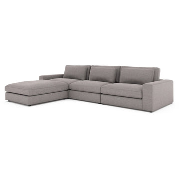 BLOOR 3 PIECE SECTIONAL W/OTTOMAN