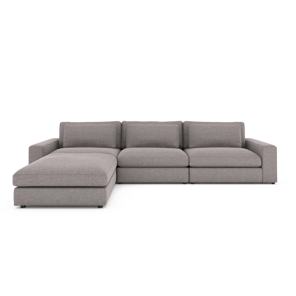 BLOOR 3 PIECE SECTIONAL W/OTTOMAN – Noelle Interiors